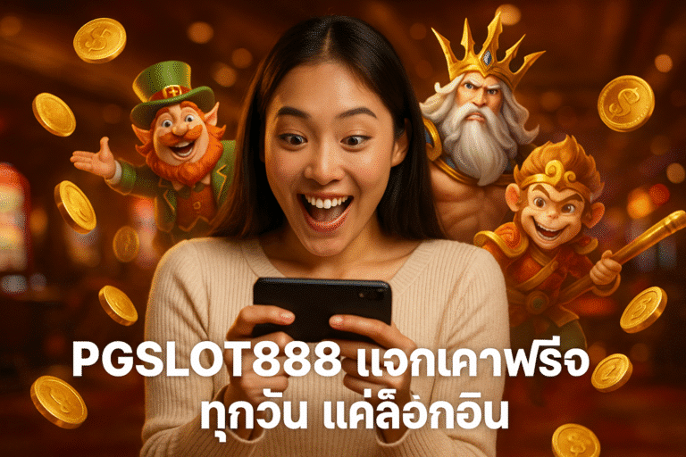 PGSLOT888 แจกเครดิตฟรีทุกวัน แค่ล็อกอิน